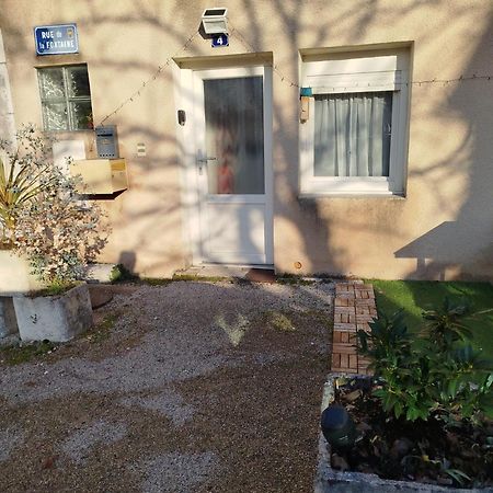 Maison De Village Appartement Rdc Avec Terrasse Gy Exteriér fotografie